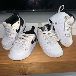 Jordan Kids Shoes White and Black